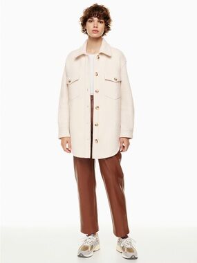 Aritzia Ganna Shirt Jacket - SHORT